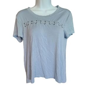 PINK ROSE light blue short sleeve M